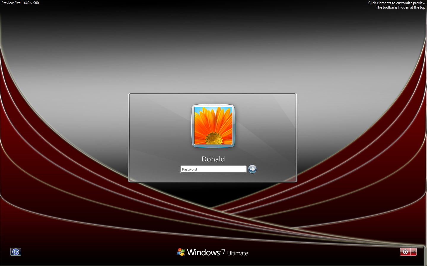 Windows 7 logon screen by ducky108 on DeviantArt