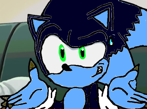 Sonic the werehog by SonicTheCoolHog123 on DeviantArt