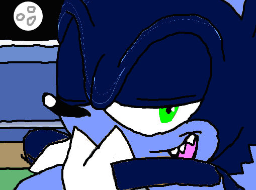 Sonic the werehog by SonicTheCoolHog123 on DeviantArt
