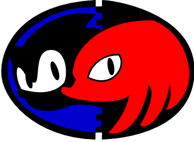 Sonic and Knuckles Logo by Catw on DeviantArt