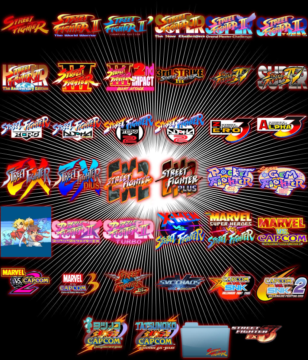 Street Fighter Mame Dock Icons