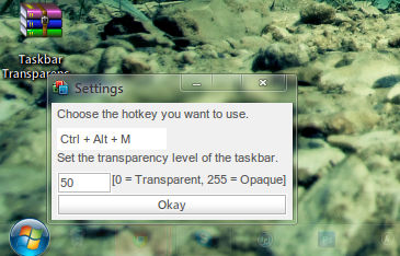 Taskbar Transparency v2