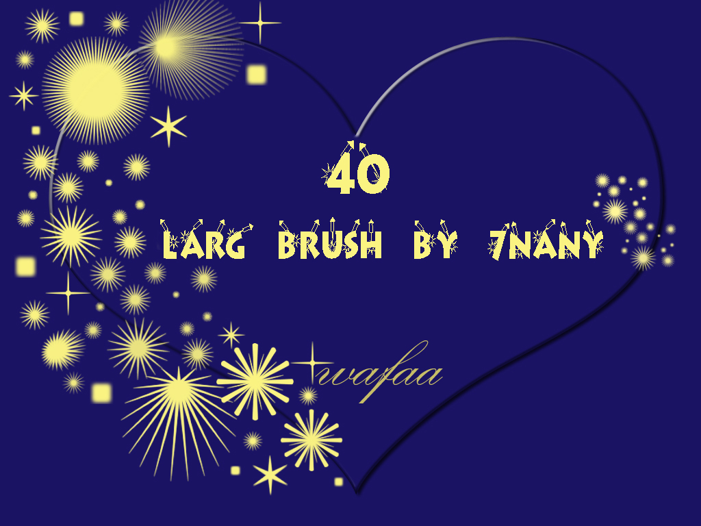 40 larg brush