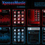 XpressMusic Red and Blue
