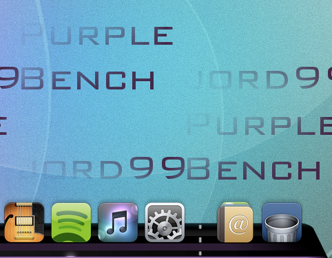 Purple Bench Dock