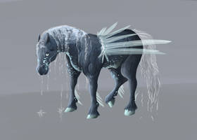 Water/ice horse