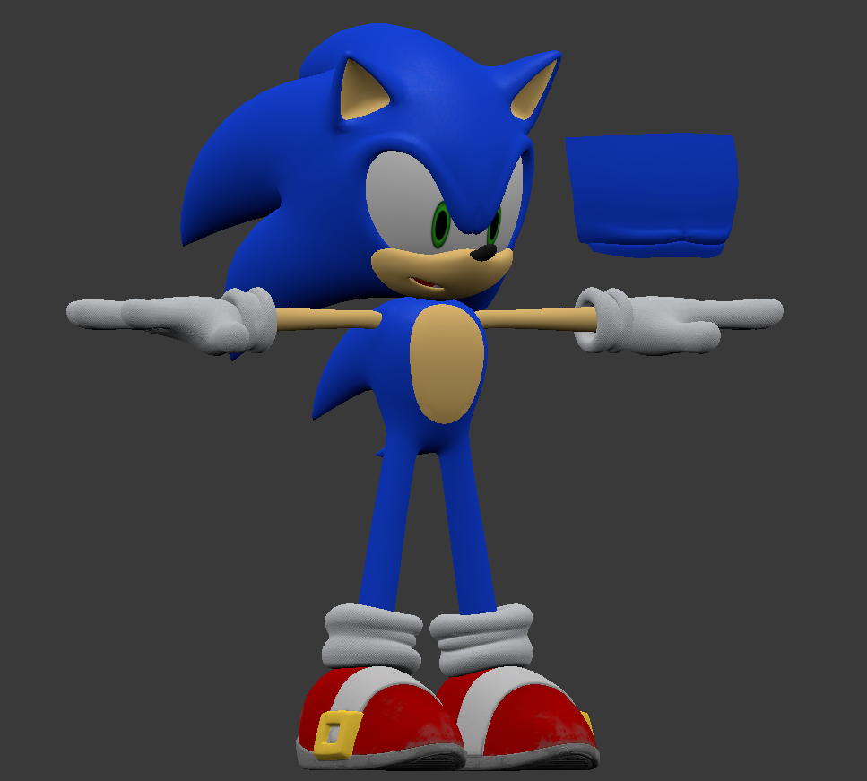 New Super Sonic (Sonic Frontiers Update 3 Render) by blue007prime on  DeviantArt