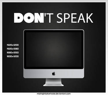 Don't Speak