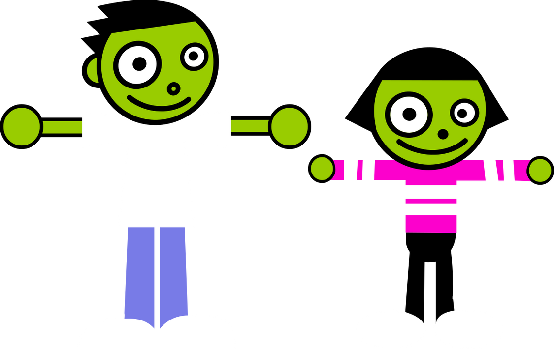 Israel's PBS Kids Downloadables - Dash and Dot by ArkAceOfficial on DeviantArt