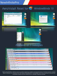 AeroVistaX Reset for WindowBlinds10 (Discontinued) by NewInfinitePro