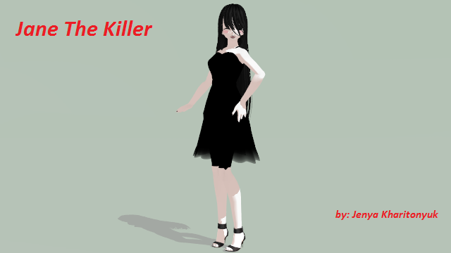 mmd Jane the killer by Kharitonyuk on DeviantArt