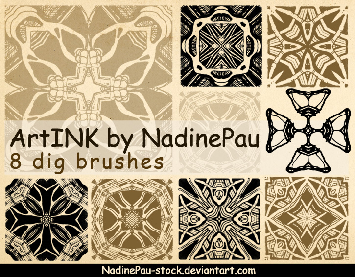 My inkart brushes