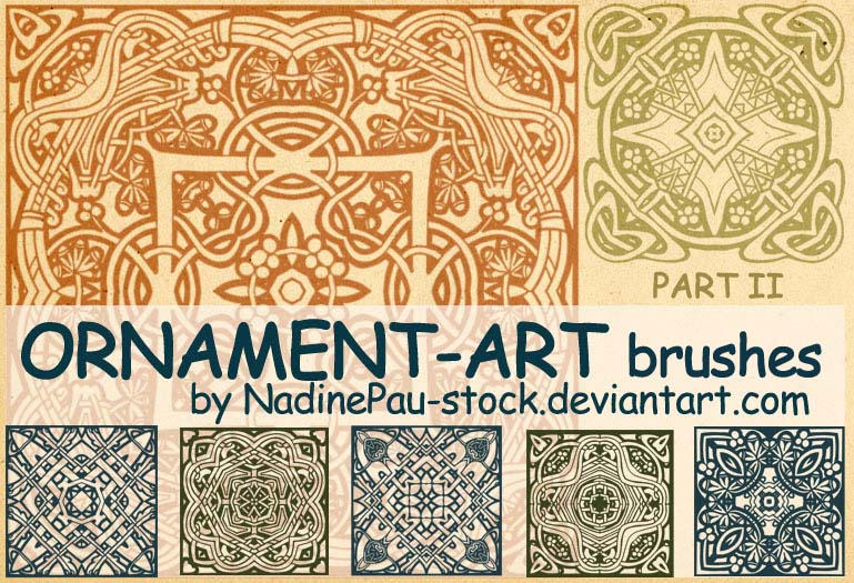 Ornament art part II by NadinePau-stock on DeviantArt