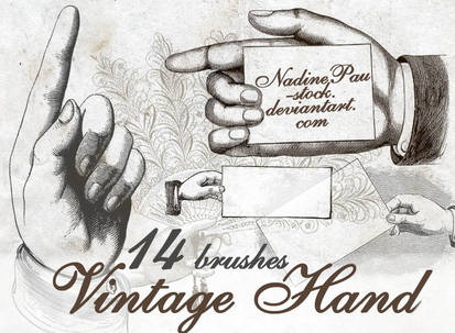 Vintage hand