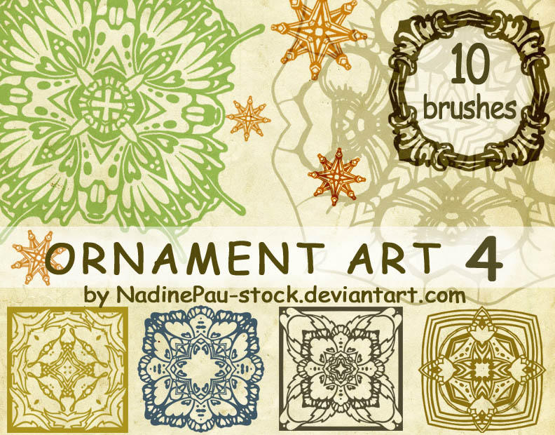 Ornament Art 4 by NadinePau-stock on DeviantArt