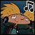 Hey Arnold icon - jammin