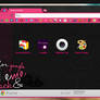 Theme.GoogleChrome.Black and Pink