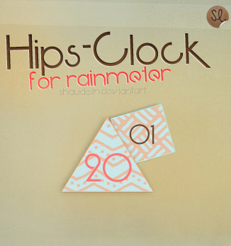 HipsClock - Rainmeter