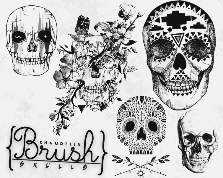 Skulls - Brush