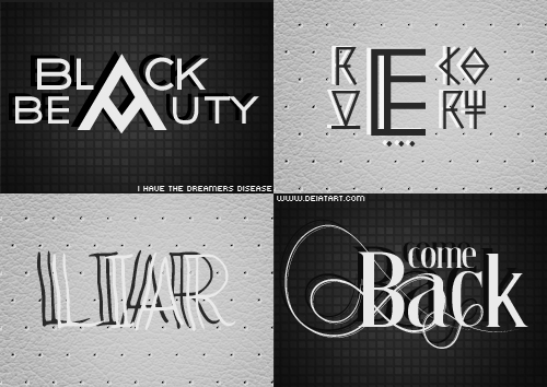 Fonts - Pack 02