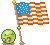 tard holding american flag by guitarcraze