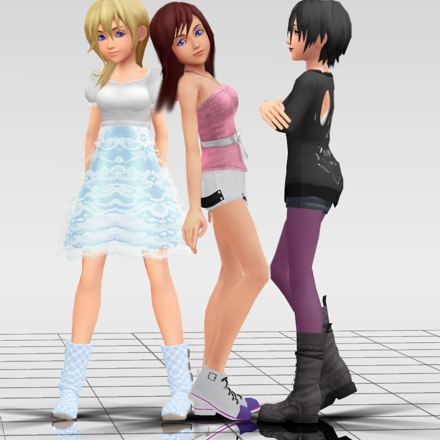 [MMD Download] KNX Summer Outfits