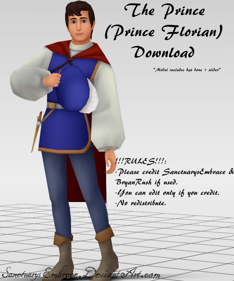 {MMD DOWNLOAD} The Prince (Prince Florian)