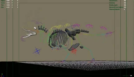 Making of T-Rex animation
