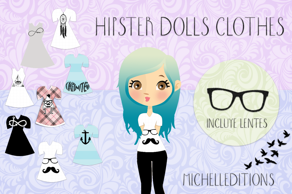 Hipster Doll's Clothes_MichellEditions