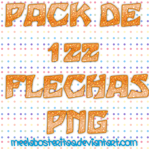 Pack 122 flechas png
