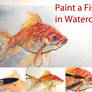 Art Tutorial: Paint a Fish in Watercolor