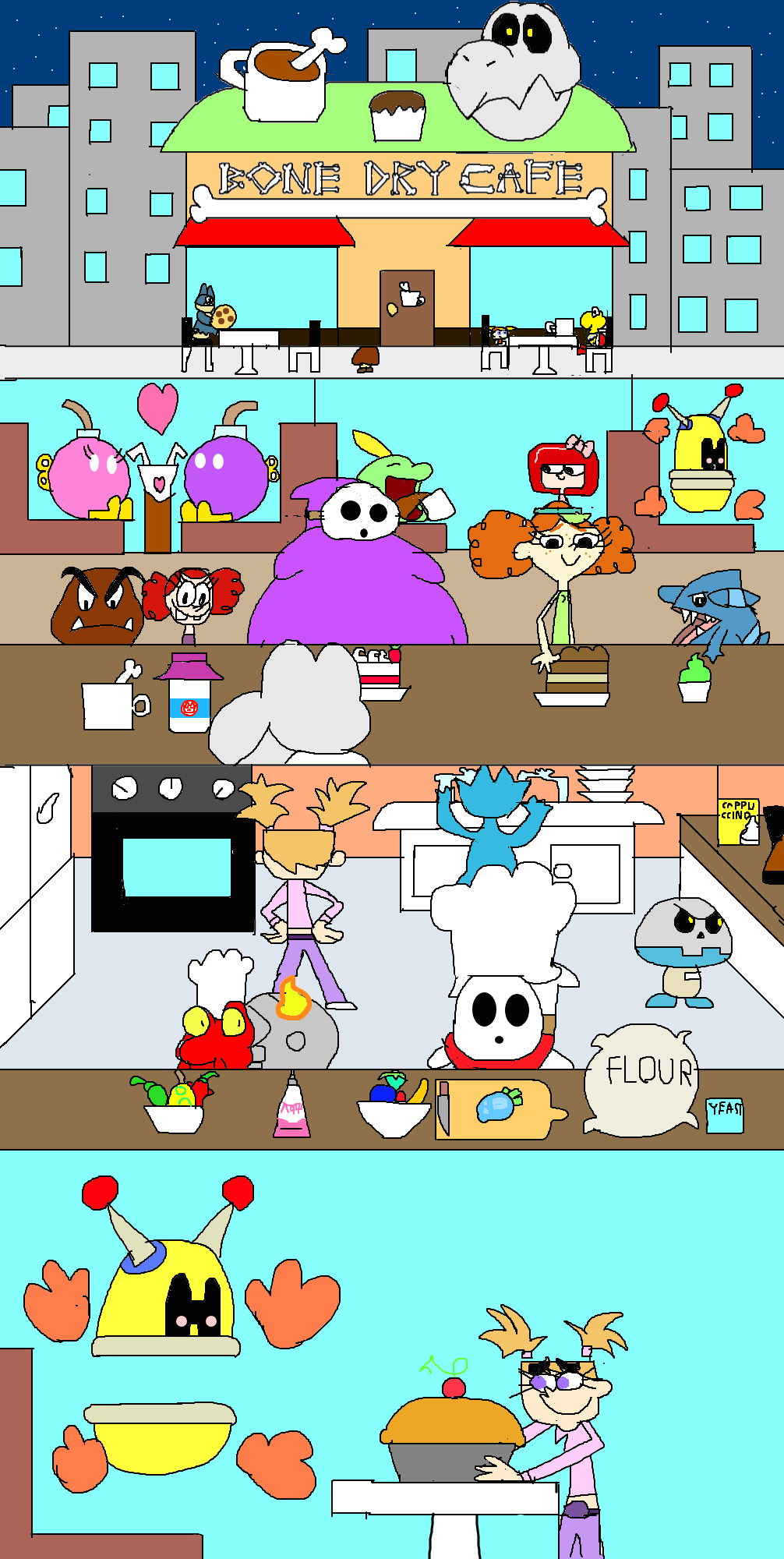bone dry cafe by uniparrot20 on DeviantArt