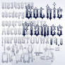 Gothic Flames Font