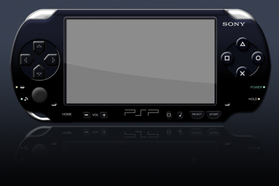 PSP psd template