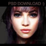 Cute Face PSD Download