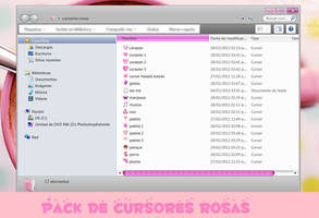 Pack de Cursores rosas