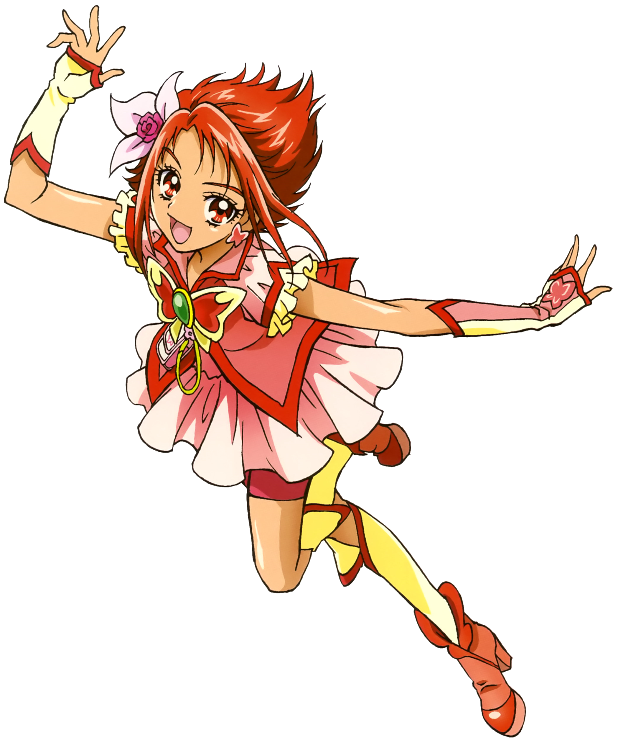 Cure Rouge 1 by Maria-C3497 on DeviantArt