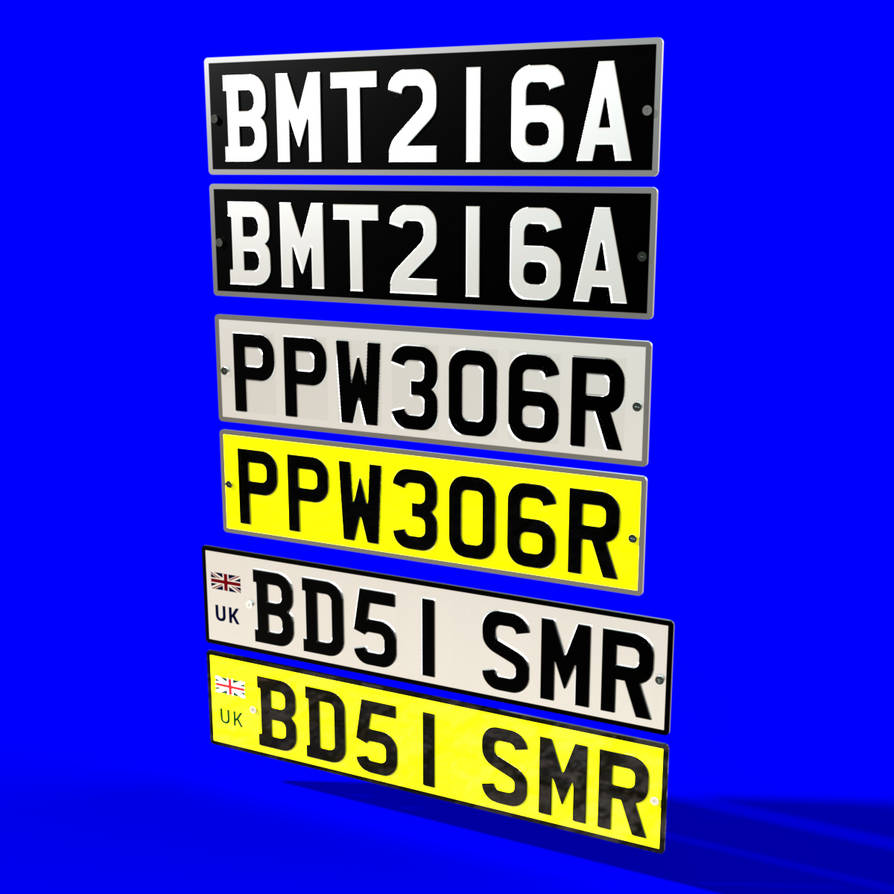 UK Number Plates