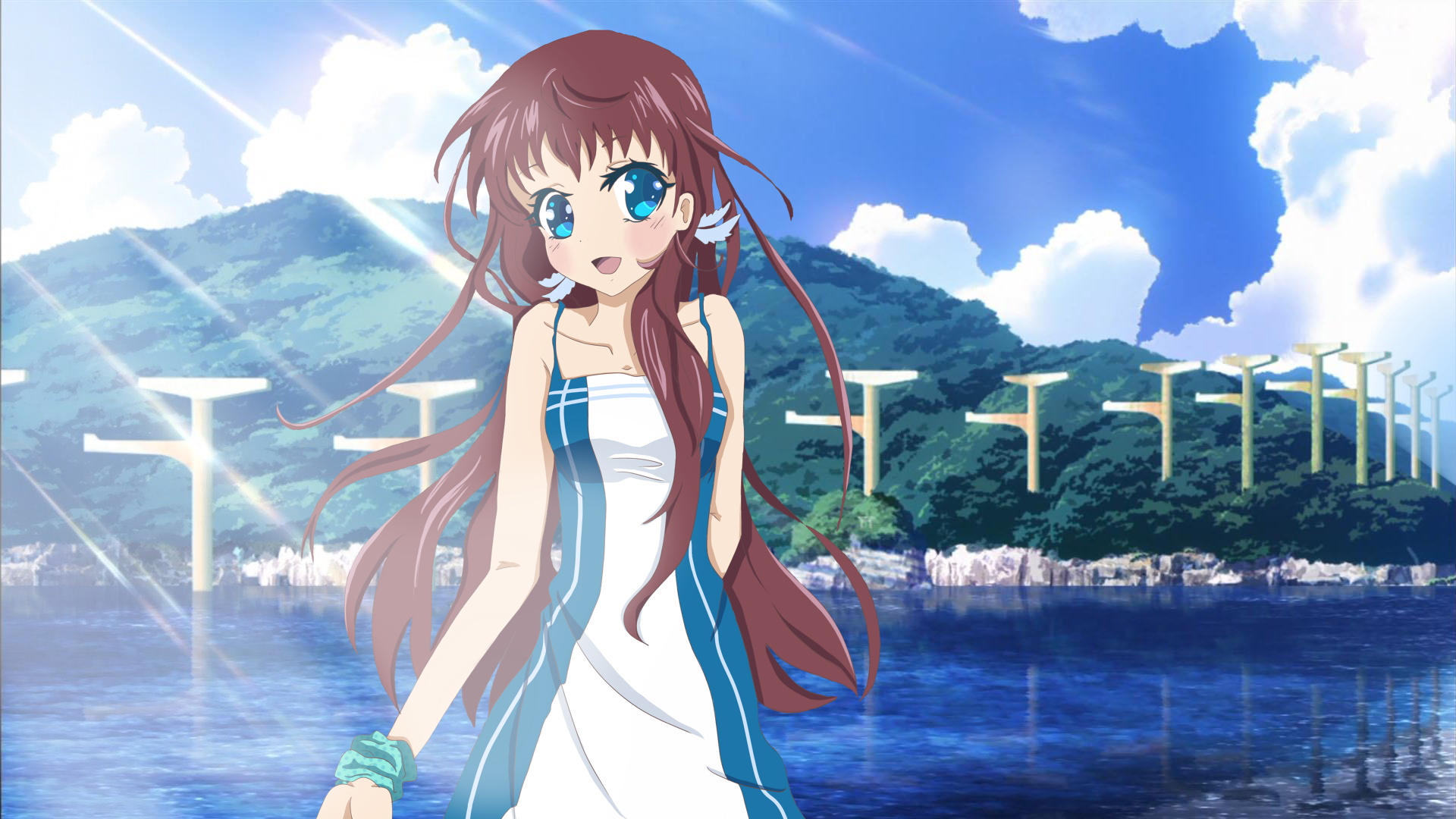 Nagi no Asukara 4 Mounted Print for Sale by OtakuTeeSociety