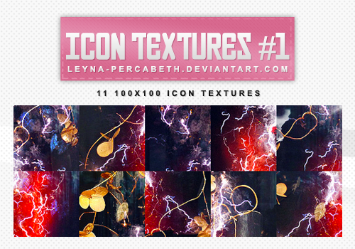 Icon Textures - Red Lightning