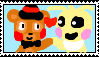 Toy Freddy X Toy Chica Stamp by xXSweet-PotatoXx