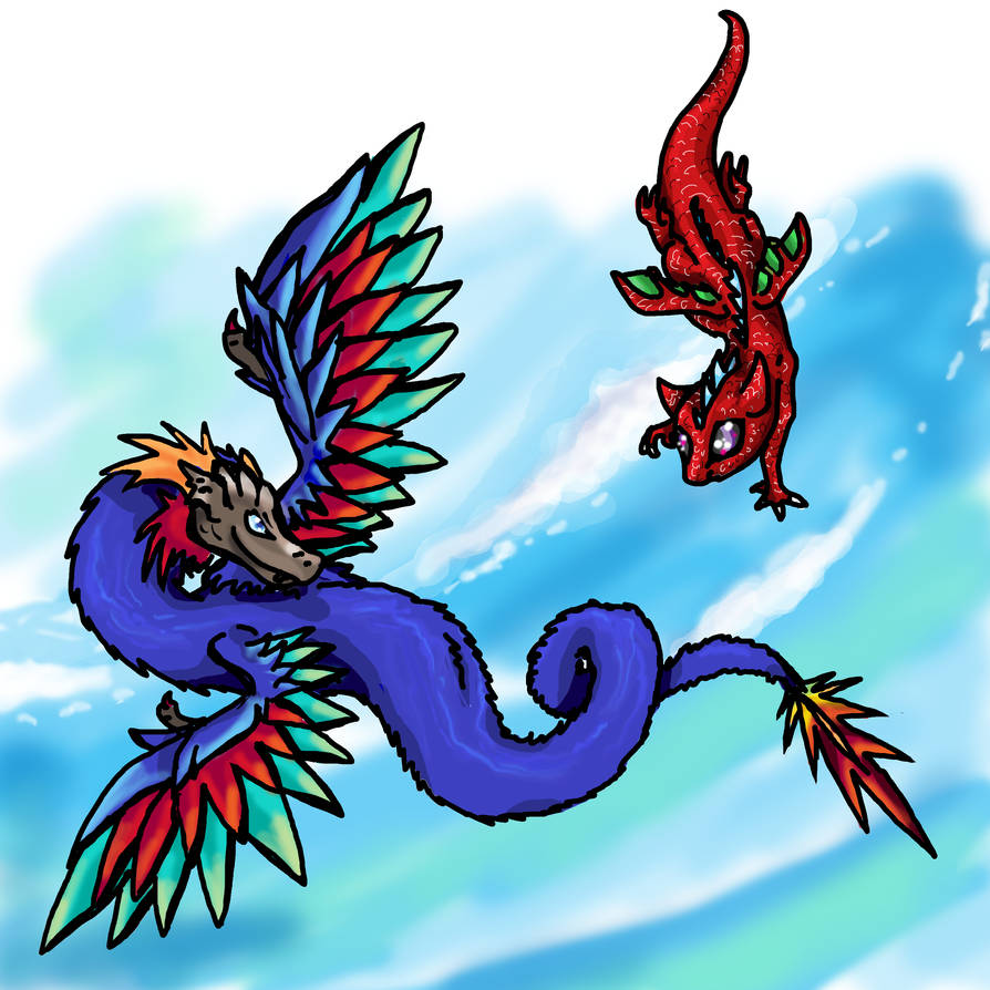Dragon Flight by DimensionXXIV on DeviantArt