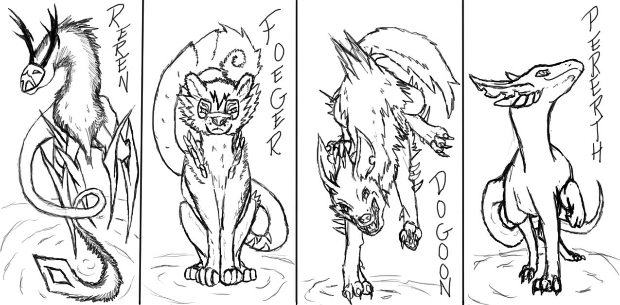 The 4 Factions by DimensionXXIV on DeviantArt