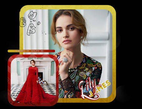 //PHOTOPACK 88 - LILY JAMES//