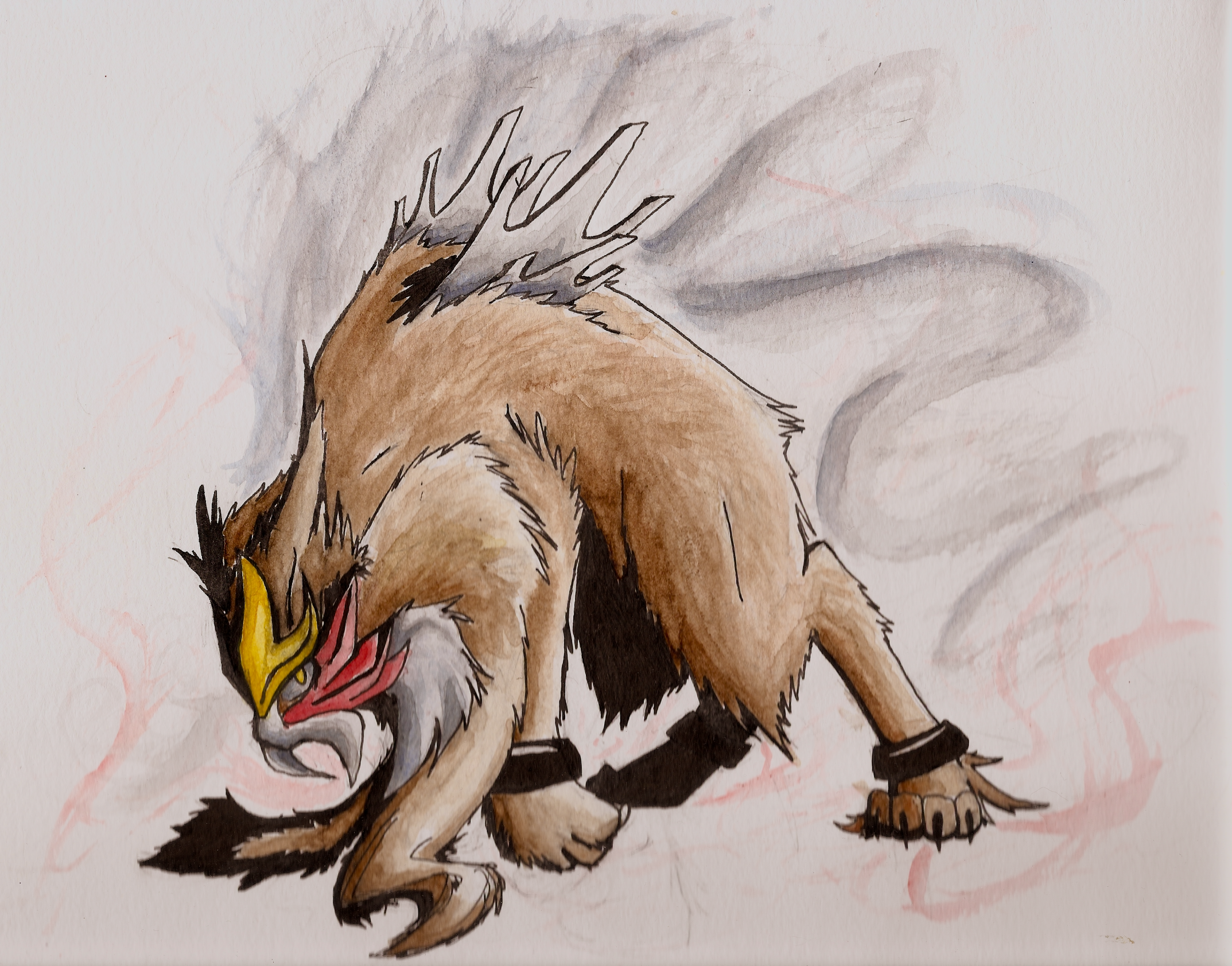 Entei for Gen 2 collab