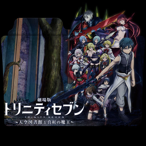 Wallpaper Trinity Seven Heaven S Library Crimson Lord By Darkdirtydanny On For Free