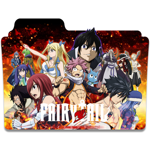 Fairy Tail Final Series Folder Icon By Darkdirtydanny On Deviantart