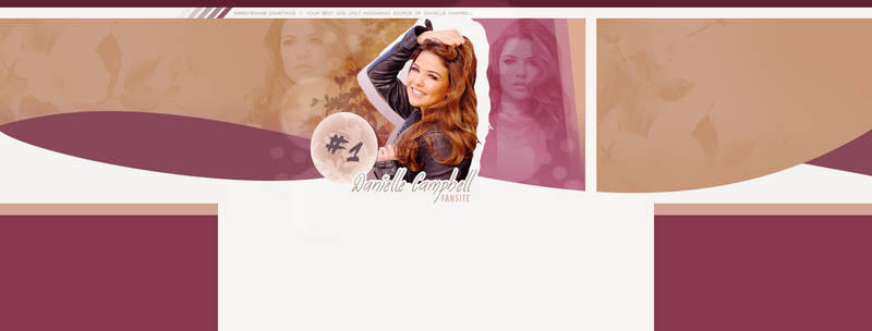 Danielle Campbell PSD Header