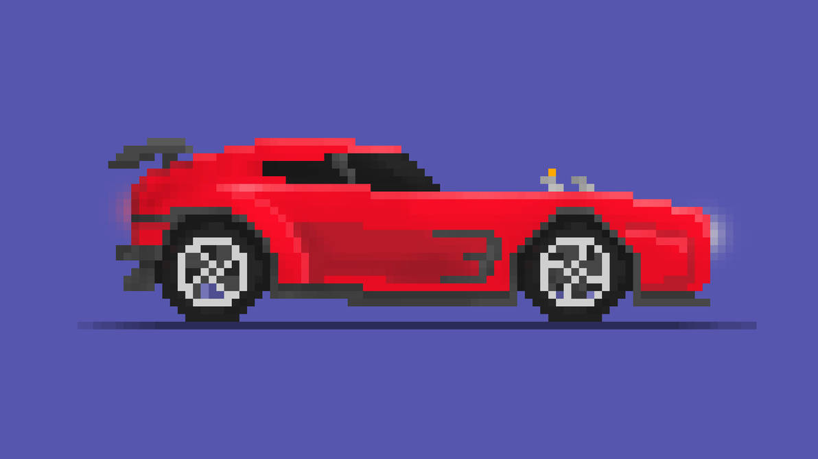 Rocket League Dominus Animated Pixel Art By Michaelvox On Deviantart