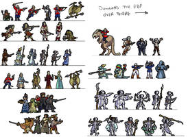 Space1889 Paper Minis